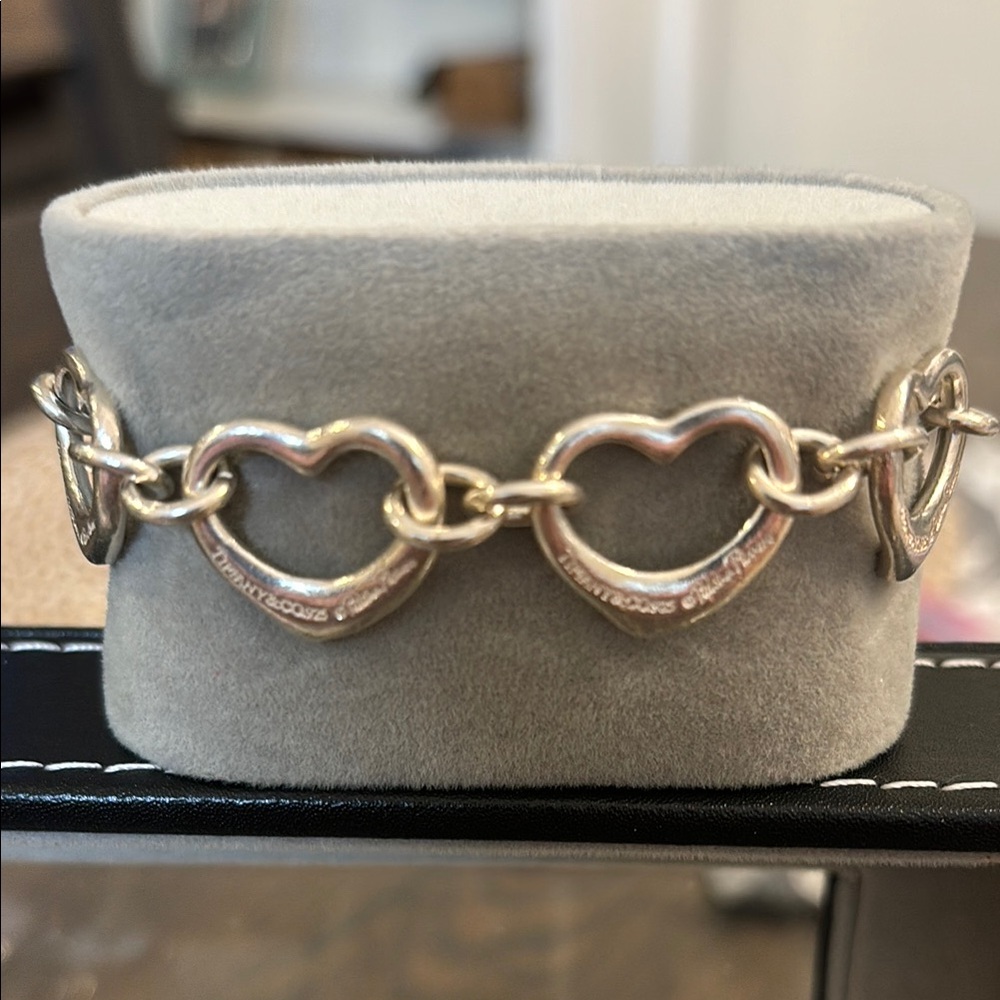 Silver Heart Bracelet